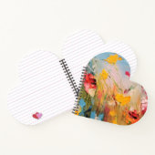 Zomerweide – Expressieve Abstracte Wilde Bloemen Notitieboek (Binnen)