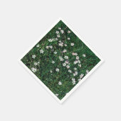 Zomerweide Klein Wit & Lichtroze Wildbloemen Servet (Hoek)