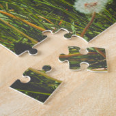 zomerweide met andelions legpuzzel (Zijkant)