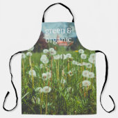 zomerweide met andelions schort (Voorkant)