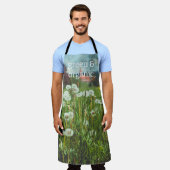 zomerweide met andelions schort (Gedragen)