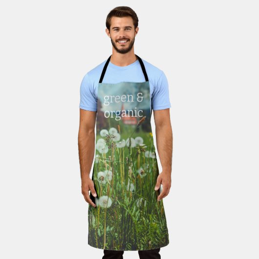 zomerweide met andelions schort (Gedragen)