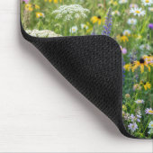 Zomerweide met wilde bloemen muismat (Hoek)