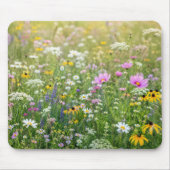 Zomerweide met wilde bloemen muismat (Voorkant)