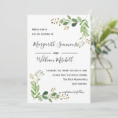 zomerweide verlaat Waterverf Weddenschap Save The Date (Staand voorkant)