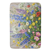 Zomerweide Wilde Bloemen Badmat (Voorkant Verticaal)