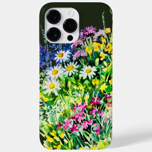 zomerweide, wilde bloemen Case-Mate iPhone case (Achterkant)