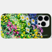 zomerweide, wilde bloemen Case-Mate iPhone case (Achterkant (horizontaal))