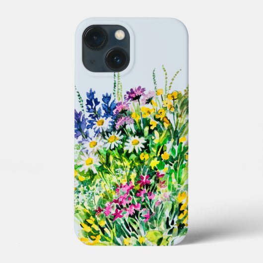 zomerweide, wilde bloemen Case-Mate iPhone case (Achterkant)