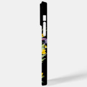 zomerweide, wilde bloemen Hoesje-Mate iPhone case (Achterkant / Links)