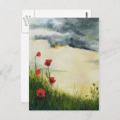 zomerweiden briefkaart (Voorkant / Achterkant)