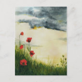 zomerweiden briefkaart (Voorkant)