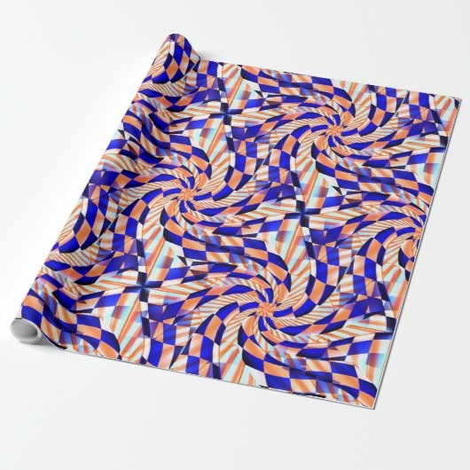 Zomerwervelingen.... Cadeaupapier (Uitgerold)