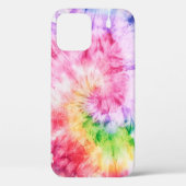 Zomerwervelingen: pastel Stropdas-kleurpatroon Case-Mate iPhone Case (Achterkant)