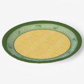 Zomerwiel van het jaar papieren bordje (Gekanteld)