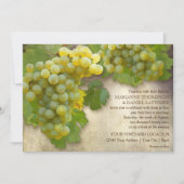  zomerwijn Country Vineyard Rustieke bruiloft Kaart (Voorkant)