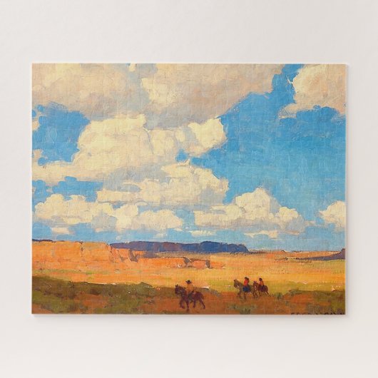 Zomerwolken Edgar Payne Legpuzzel (Horizontaal)