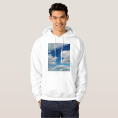 zomerwolken hoodie (Voorkant volledig)