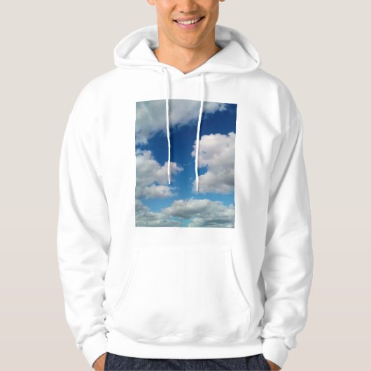 zomerwolken hoodie (Voorkant)