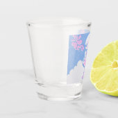 Zomerwolken, meisje en Kat Shot Glas (Links)