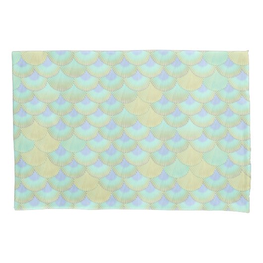 Zomerzeemeermin palmschalen #1 #wall #decor #art kussensloop (Voorkant)