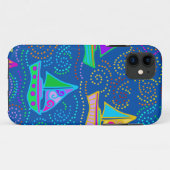 Zomerzeilen Case-Mate iPhone Case (Achterkant (horizontaal))