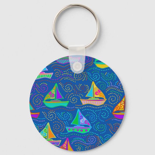 Zomerzeilen Sleutelhanger (Voorkant)