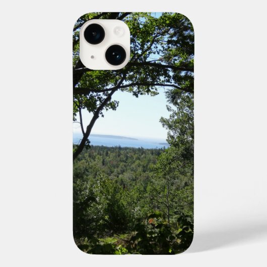 Zomerzicht in Acadia National Park Case-Mate iPhone Case (Achterkant)