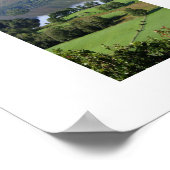 Zomerzicht op Derwentwater: Cumbria Poster (Hoek)