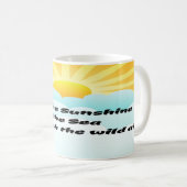 Zomerzon en Surf Koffiemok (Voorkant rechts)
