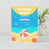Zomerzon Kaart (Staand voorkant)