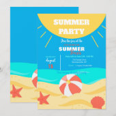 Zomerzon Kaart (Voorkant / Achterkant)