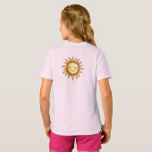 Zomerzon strandstoel zonnebril rode Teenslippers T-shirt (Achterkant volledig)