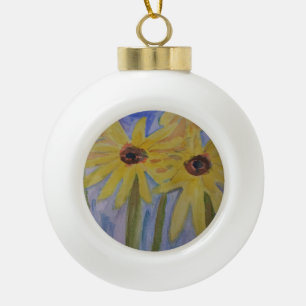 Zomerzonnen Keramische Bal Ornament