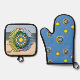 Zomerzonneschijn Ovenwant & Pannenlap Set