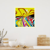 zomerzonneschijn poster (Keuken)