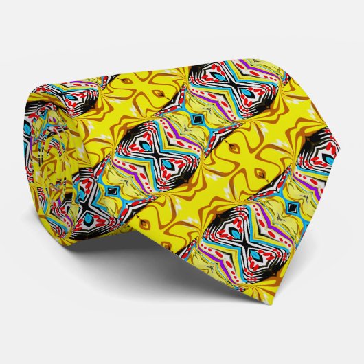 zomerzonneschijn stropdas (Opgerold)