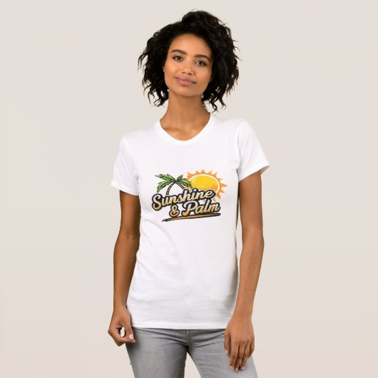 zomerzonneschijn t-shirt (Voorkant volledig)