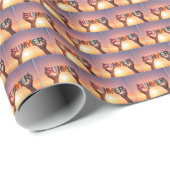 Zomerzonnewende Cadeaupapier (Rol Hoek)