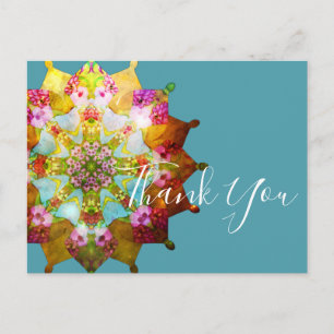 Zomerzonnewende Mandala Briefkaart
