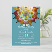 Zomerzonnewende Mandala Kaart (Staand voorkant)