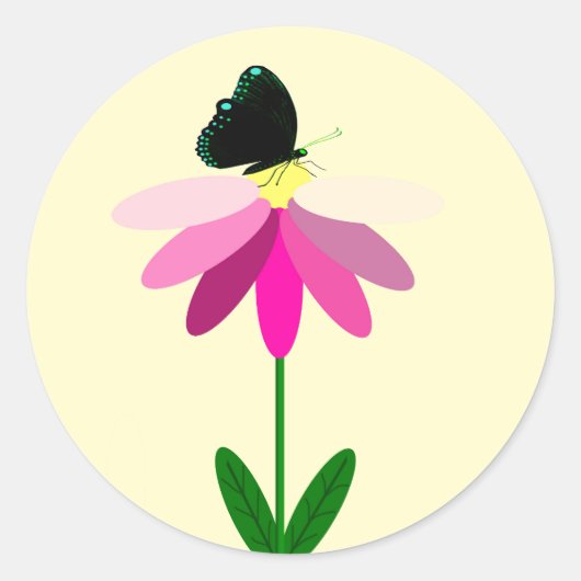 Zomerzonnewende Sticker (Voorkant)