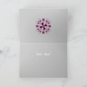 Zomerzonnewende wenskaart kaart (Binnen)