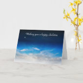 Zomerzonnewende Zegeningen met blauwe lucht en maa Kaart (Gele Bloem)