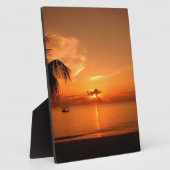Zomerzonsondergang Fotoplaat (Zijkant)