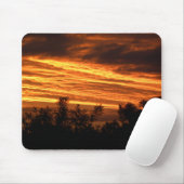 zomerzonsondergang in Canberra Muismat (Met muis)