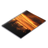 zomerzonsondergang in Canberra Notitieboek (Linkerzijde)