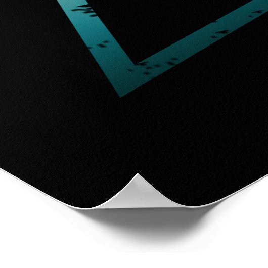 zomerzonsondergang  palmbomen poster (Hoek)