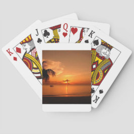 Zomerzonsondergang Speelkaarten