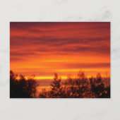 Zomerzonsopgang in het noorden van MN Briefkaart (Voorkant)